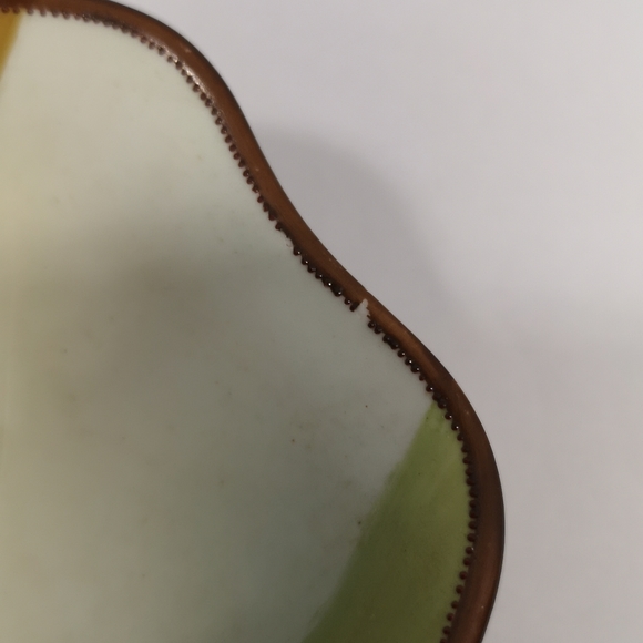 Antique Hand-Painted Shallow Bowl, Marked Nippon Japan 1891-1921 Great Conditio - Picture 8 of 9